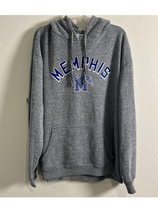 Champion Other - Champion Memphis Tigers Gray Hoodie Fleece Sweatshirt Men’s 2XL NCAA University